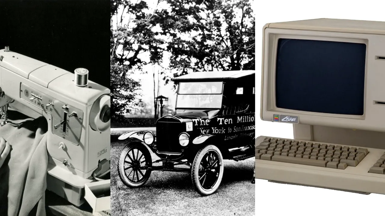 12 AUGUST, calendarul zilei: Este brevetată prima mașina de cusut Singer / Era produs primul Ford T / Primul calculator personal IBM intră pe piață