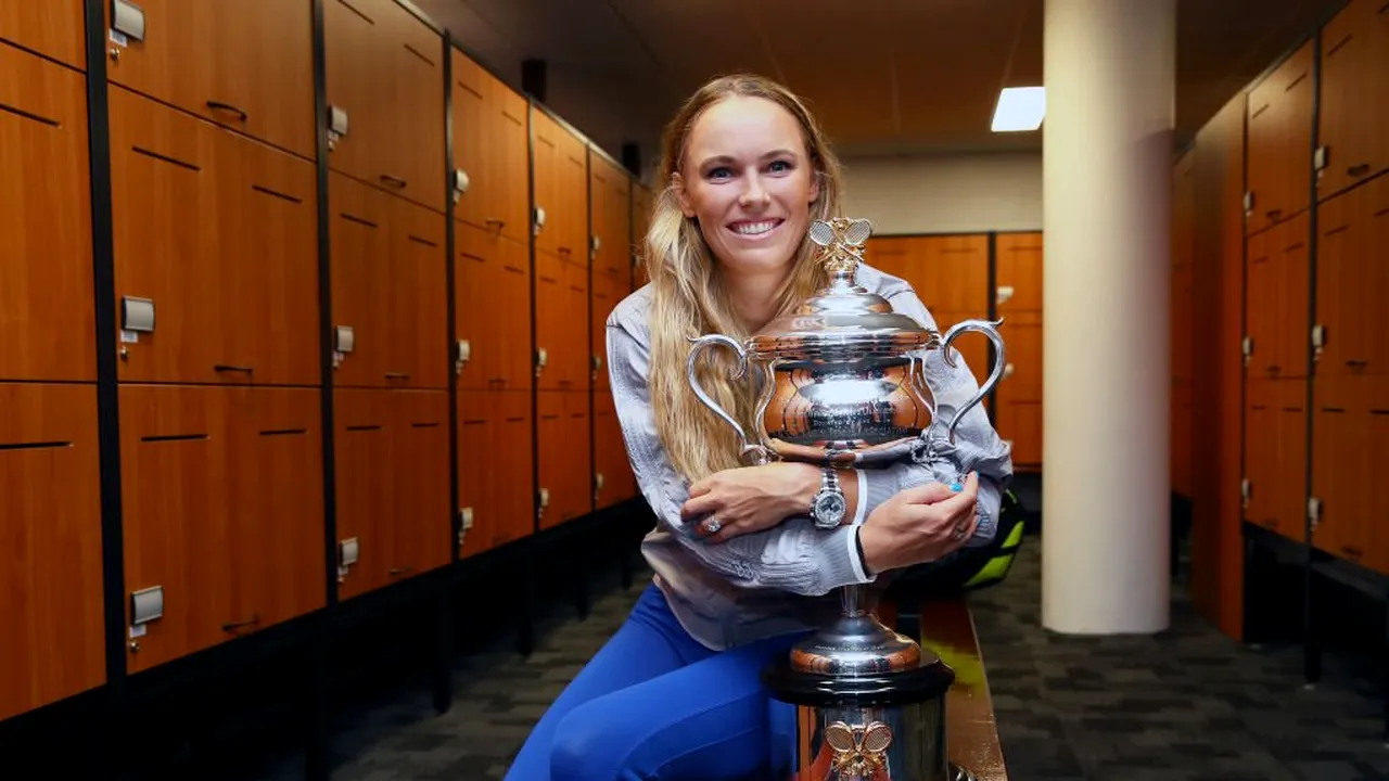 Reacția antrenorului Simonei Halep, care s-a întâlnit cu Wozniacki la vestiare. Nu știa că este filmat. VIDEO