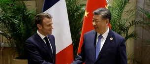 <span style='background-color: #2c4082; color: #fff; ' class='highlight text-uppercase'>VIDEO</span> Macron insistă, în contextul victoriei lui TRUMP, pentru dezvoltarea autonomiei UE /Liderul Franței vrea dialog cu Beijingul „în independență totală”