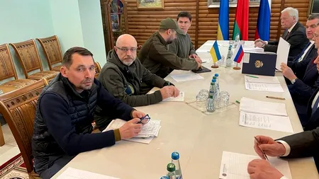 UPDATE. A doua rundă de negocieri dintre Ucraina și Rusia s-a încheiat. Cele două părți au făcut mici progrese