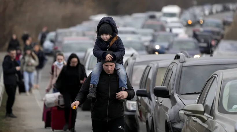 Peste 340.000 de ucraineni au intrat în România de la  începutul invaziei rusești