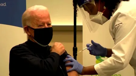 Joe Biden, în faza a doua de vaccinare antiCovid. „Nu trebuie să vă faceți griji!” - VIDEO