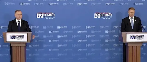 <i class='ep-highlight'>Iohannis</i>, după Summitul B9: „Ne-am concentrat pe asigurarea securităţii cetăţenilor. NATO trebuie să apere fiecare centimetru din teritoriul aliat”