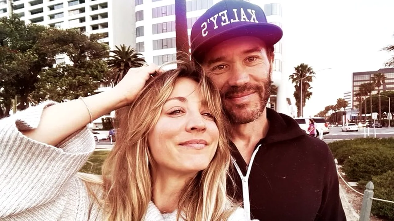 Kaley Cuoco este însărcinată. Ea și Tom Pelphrey vor avea o fetiță | FOTO