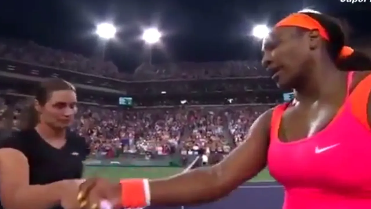 Serena Williams a învins-o pe Monica Niculescu la Indian Wells