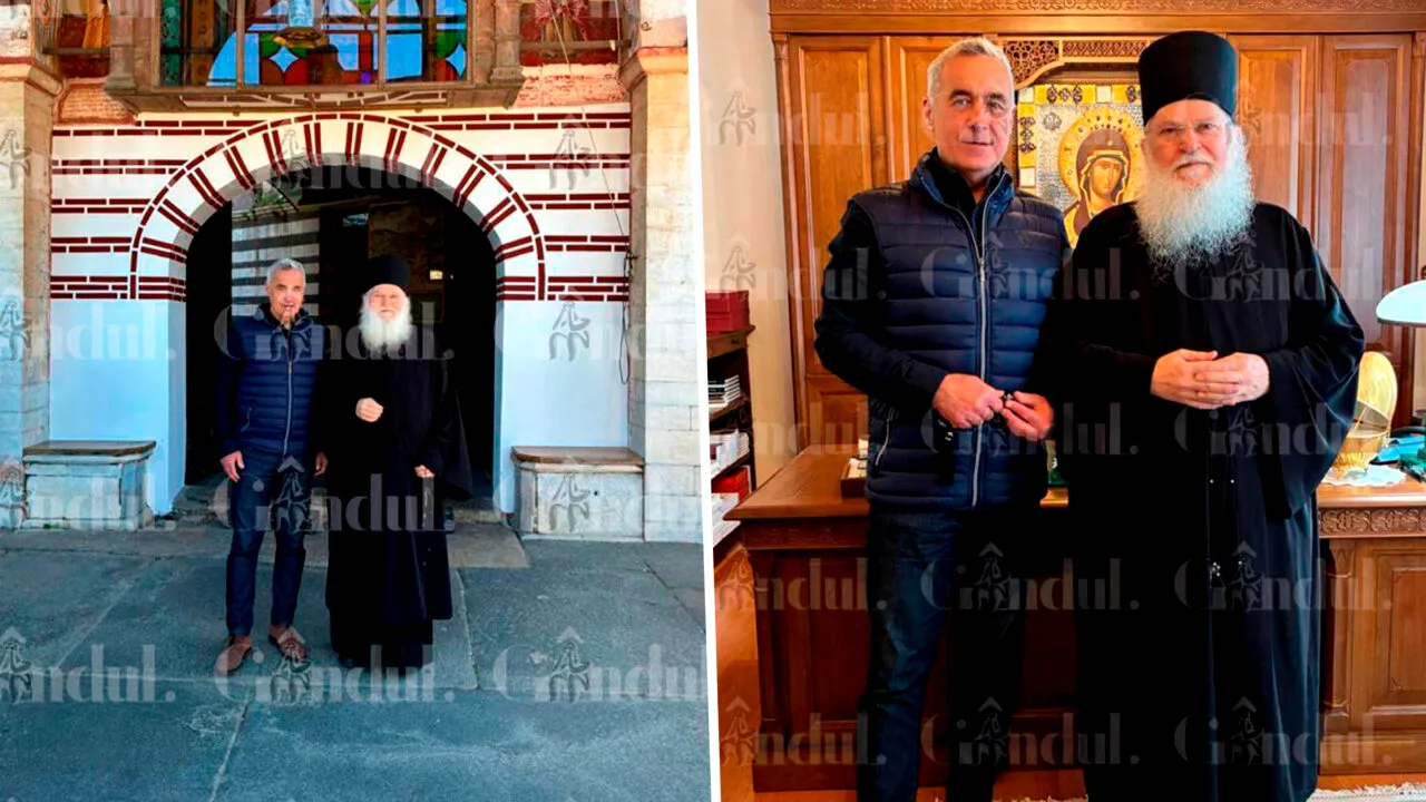 Călin Georgescu a ajuns pe Muntele Athos. Cu cine s-a întâlnit fostul candidat la președinție și ce program are
