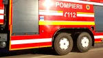 INCENDIU la acoperișul unei clădiri de birouri din Capitală. Pompierii au intervenit cu 10 autospeciale