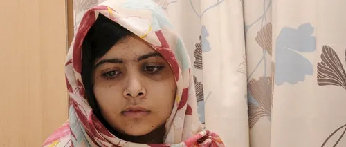 Malala, tânăra din Pakistan împușcată în cap pentru că mergea la școală, numită mesager pentru pace ONU