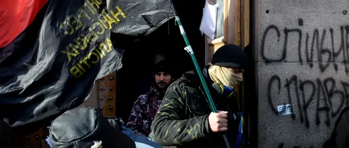 Primul semn de pace al opoziției ucrainene: Partidul Svoboda este pregătit să elibereze sediul Primăriei