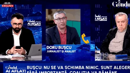 Doru Bușcu explică necesitatea alegerilor pentru Primăria Capitalei: Sunt niște alegeri fără importanță