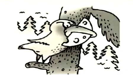 Iluzie optică | Doar 2% pot vedea 2 animale în această imagine. 98% văd doar o pasăre