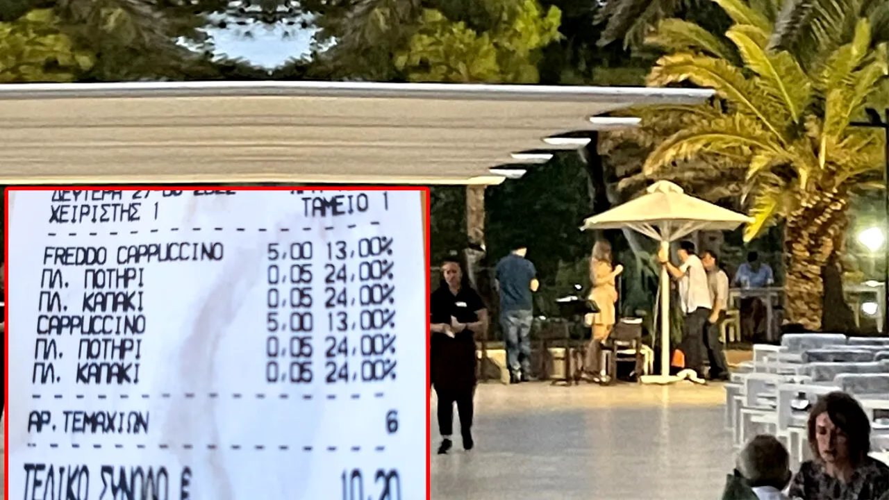 Ce mega-țeapă și-a luat un turist român în Thassos, după ce i-a venit nota de plată la terasă. Chelnerii greci i-au cerut 