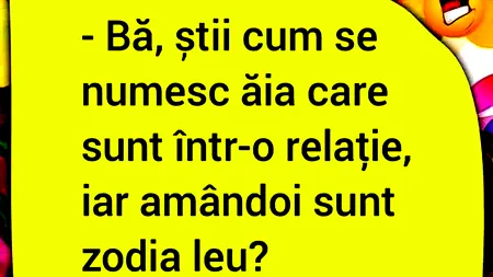 Bancul de duminică | Cuplu horoscopist