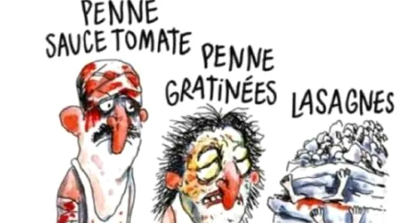 Orașul italian distrus de cutremur, proces cu Charlie Hebdo