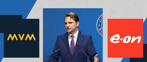 Ce crede ministrul ENERGIEI despre vehiculata preluare a furnizării E.ON de către ungurii de la MVM? Sebastian Burduja: „Nu suntem în acest scenariu”