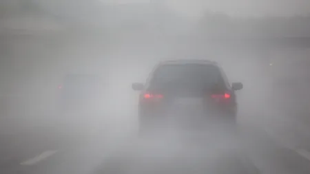Avertizări ANM: cod galben de ceață în 4 județe din România, miercuri dimineață