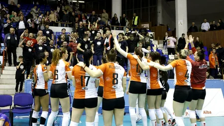CSM Volei Alba Blaj, performanță de excepție în voleiul românesc! Cu cine va juca finala Cupei CEV