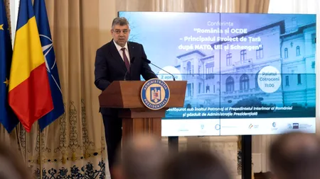 Marcel Ciolacu: Apartenenţa la OCDE înseamnă investiţii mai mari, un rating de ţară mai bun. Pe scurt, o administraţie publică mai performantă