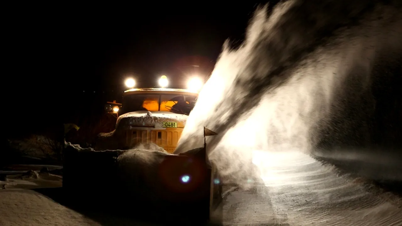 AVERTIZARE ANM: Cod PORTOCALIU de viscol și ninsori în România. HARTA zonelor afectate