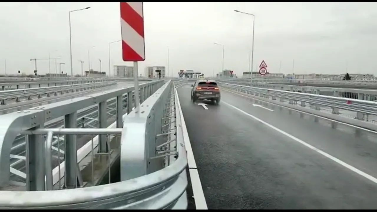 Circulația pe pasajul Domnești a fost deschisă | VIDEO