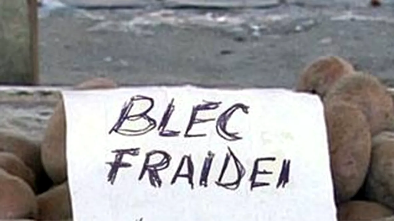 Imaginea e virală! Cu cât și-a vândut un român CARTOFII, în piață, de Black Friday