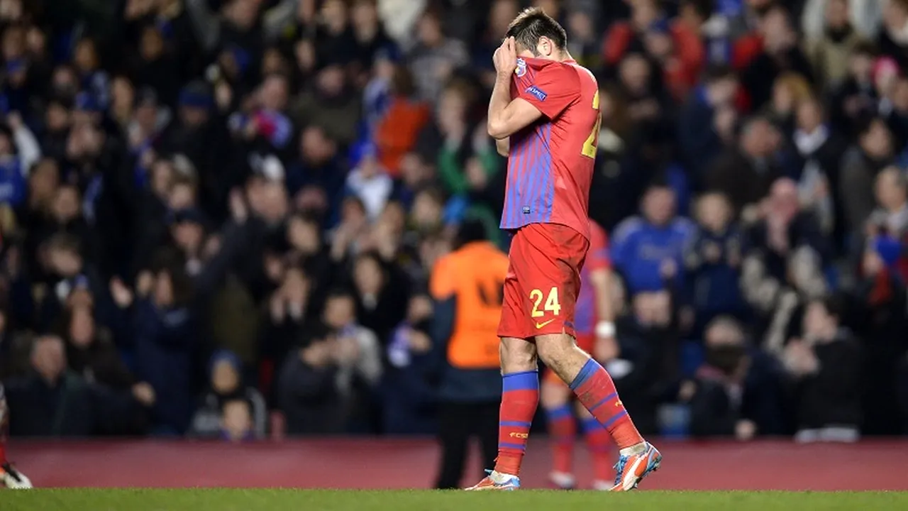 Steaua a fost învinsă de CF Brăila, într-un amical la care au asistat 14.000 de spectatori