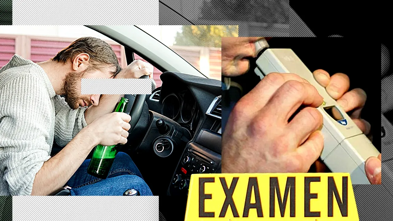 Un șofer aspirant s-a prezentat pilit la examenul auto. Făptașul a fost mirosit de examinator, dar s-a declarat doar mahmur