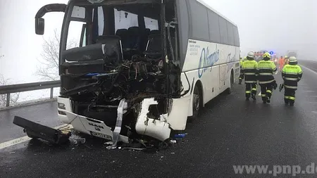 Accident grav cu români, în Germania. Cel puțin nouă răniți. MAE, anunț important despre starea victimelor. UPDATE