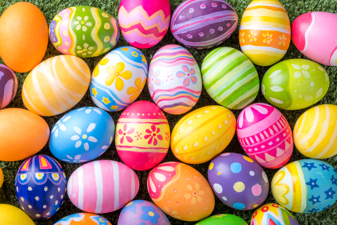 Ouă de Paște. Shutterstock