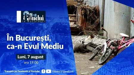 Cum se poate trăi în Sectorul 1 ca în Evul Mediu. Imagini și mărturii cutremurătoare, în cadrul noului format al emisiunii „Cu Gândul la București”