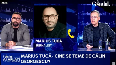 Marius Tucă explică dosarul Bogdan Peșchir: Se încearcă legarea anulării alegerilor de campania lui Călin Georgescu/De ce nu este citat Kensington?
