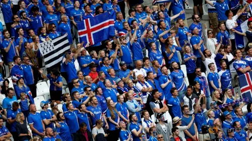 Doar 650 de islandezi NU au urmărit victoria cu Anglia