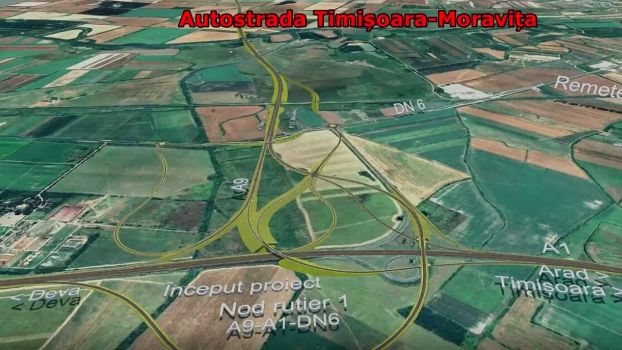 Sorin Grindeanu și Cristian Pistol anunță startul depunerii ofertelor pentru lotul 1 al AUTOSTRĂZII Timișoara-Moravița