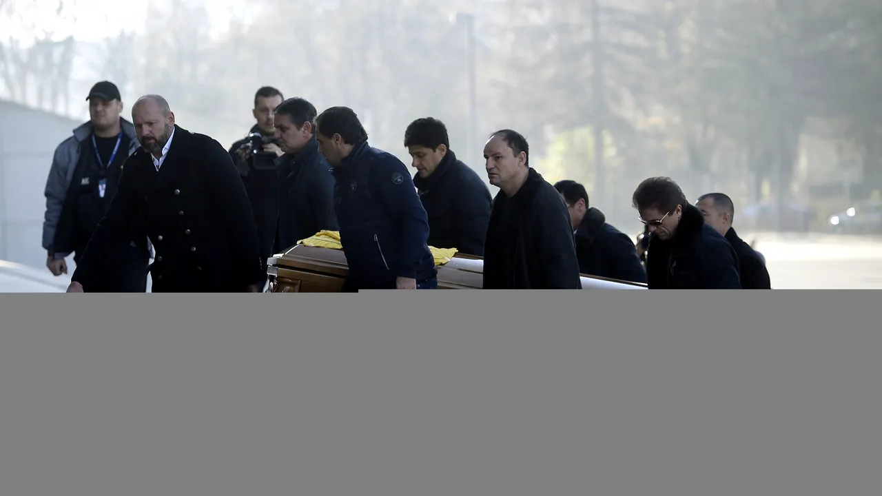 Gică Popescu, discurs emoționant la înmormântarea lui Daniel Prodan