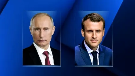 Vladimir Putin l-a sunat pe Emmanuel Macron să îi transmită să nu se amestece în situația tensionată din Belarus