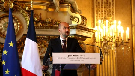 Ministrul francez de Externe își exprimă SPRIJINUL pentru Ucraina/ Barrot se va întâlni cu Zelenski la Kiev