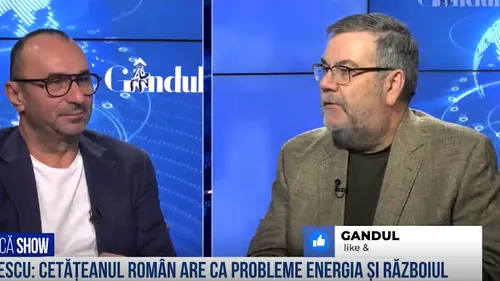 VIDEO | Bogdan Teodorescu: „Cetățeanul român are două probleme majore, energia și războiul”