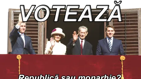 SONDAJ. Republică sau monarhie? Ce alegeți?