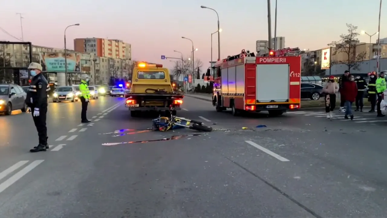 Polițist din Pitești, mort într-un accident de motocicletă (FOTO & VIDEO)
