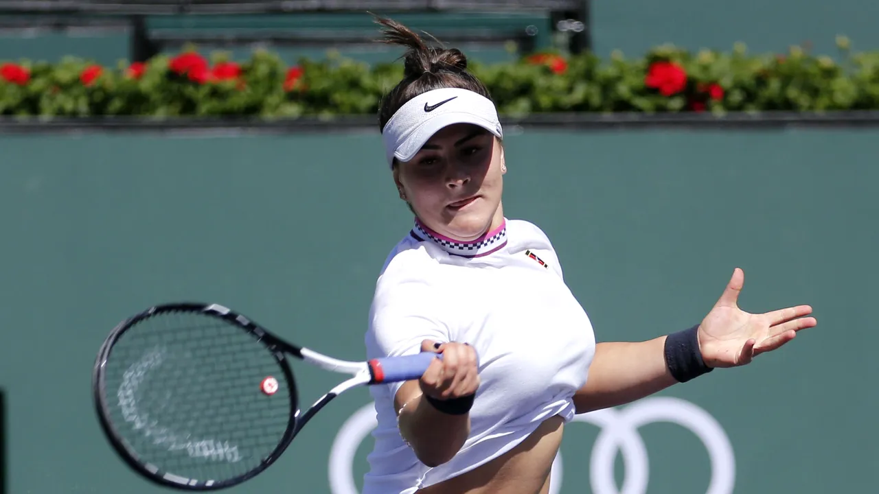 Bianca Andreescu s-a retras de la turneul din Osaka, din cauza unei accidentări la piciorul drept