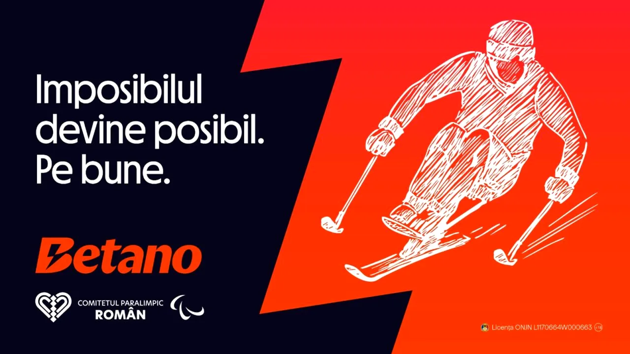 (P) Betano susține Comitetul Național Paralimpic și performanța sportivilor paralimpici
