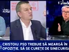 Cristoiu vede în Lia Olguța Vasilescu salvarea PSD. ”Să se curețe de viciul fundamental al lor, sinecurismul”