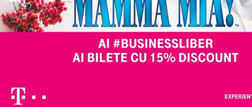 (P) Mamma Mia, pentru clienții Telekom Romania