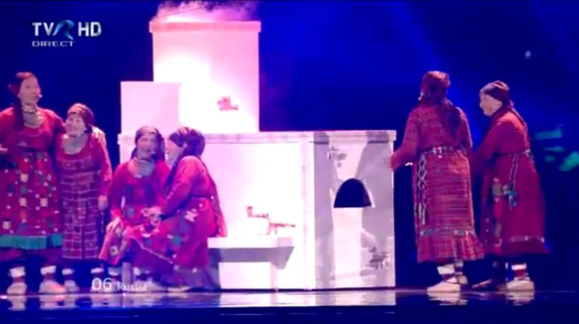 FINALA EUROVISION 2012. RUSIA a încântat din nou pe scena din BAKU - VIDEO