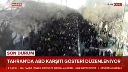 Proteste uriașe în Iran: Zecii de mii de oameni au ieșit pe străzi după ce liderul militar Qassem Soleimani a murit - VIDEO