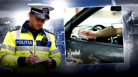 Un șofer din Cugir, cercetat penal după ce a încercat să dea șpagă unui polițist: „Pentru dumitale să bei un vin”