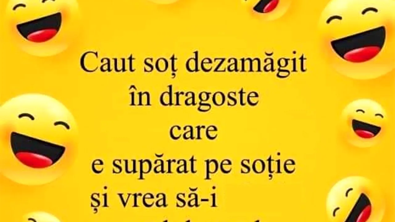 BANCUL ZILEI | Anunț la 