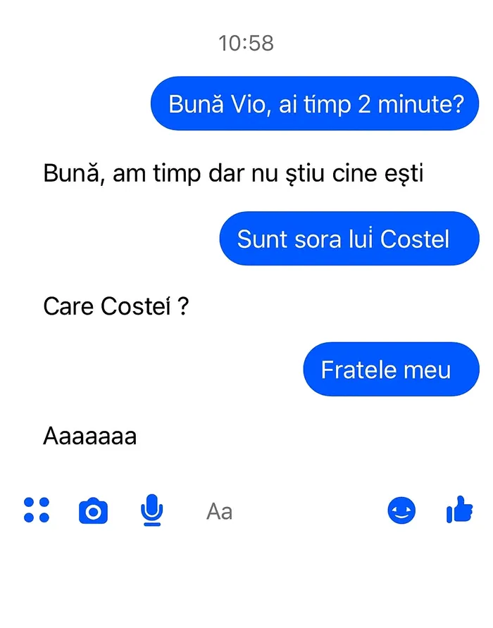 BANCUL ZILEI Bună, Vio! Ai timp 2 minute