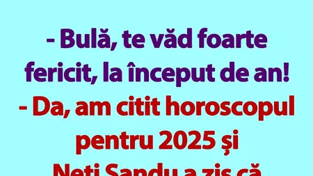 BANC | Bulă și predicția lui Neti Sandu pentru 2025