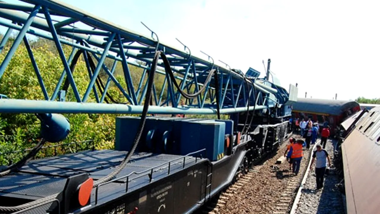 Cel puțin 80 de răniți după deraierea unui tren în Rusia